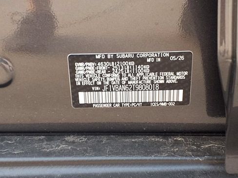 New 2026 Subaru WRX Limited AWD/4WD image 10
