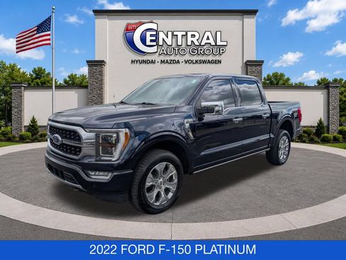 Used 2022 Ford F150 Platinum w/ Trailer Tow Package AWD/4WD image 3