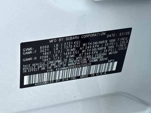 Used 2025 Subaru Ascent Premium AWD/4WD image 35