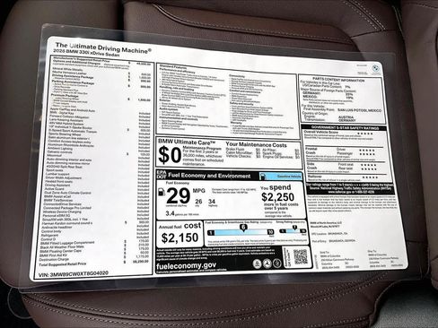 New 2026 BMW 330i xDrive 330i NA xDrive w/ Premium Package image 19