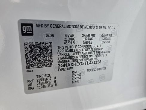 Used 2026 Chevrolet Equinox LT FWD image 19