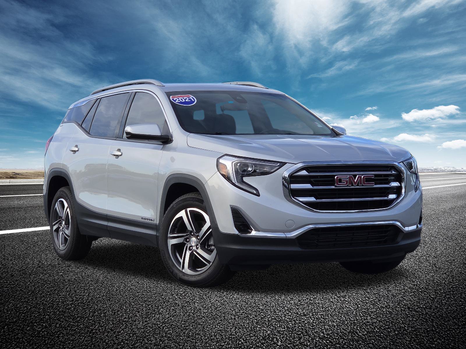 Used 2021 GMC Terrain SLT FWD image 2
