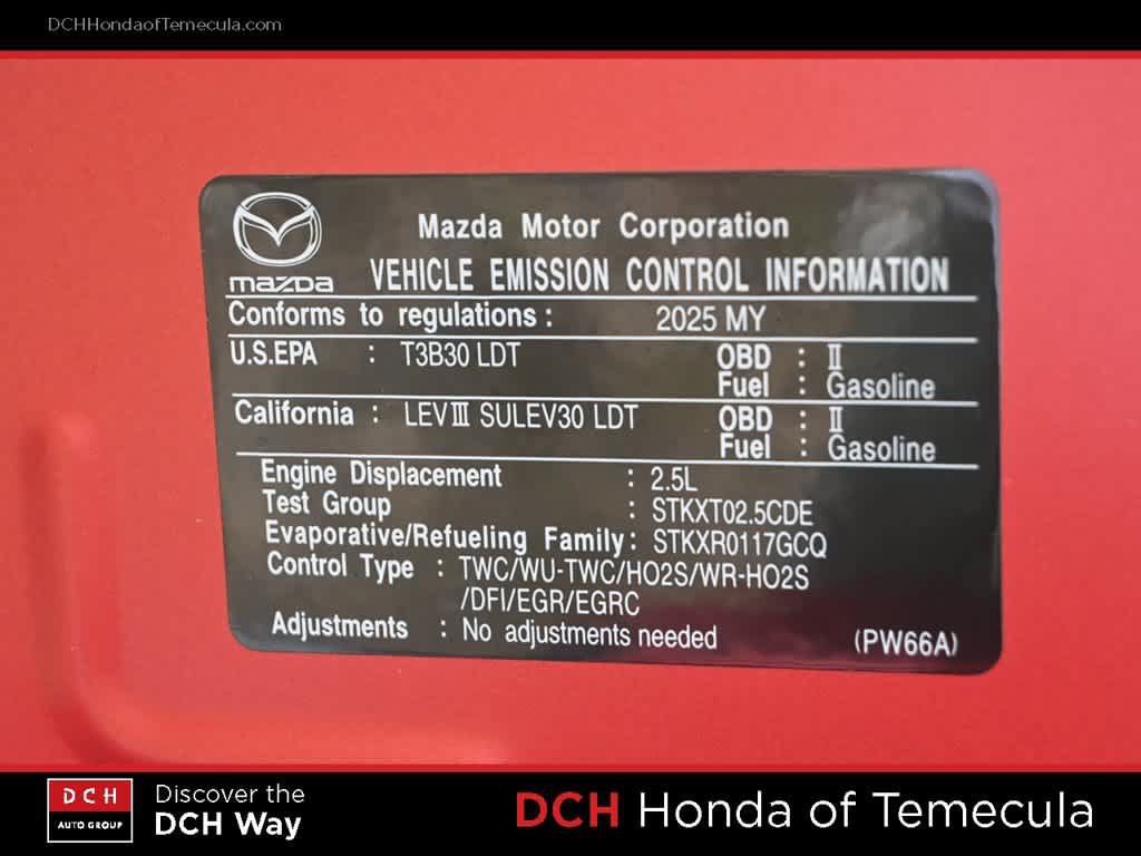 Used 2025 MAZDA CX-5 AWD 2.5 S w/ Preferred Package image 8
