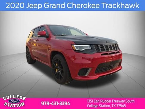 Used 2020 Jeep Grand Cherokee Trackhawk AWD/4WD image 1