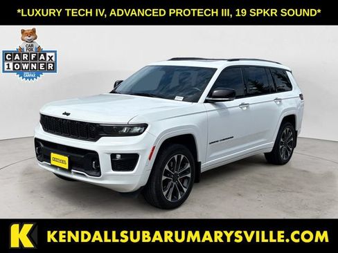 Used 2022 Jeep Grand Cherokee L Overland w/ Advanced Protech Group III AWD/4WD image 1