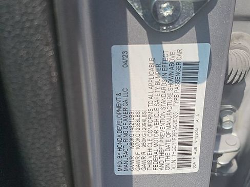 Used 2023 Honda Accord EX image 37
