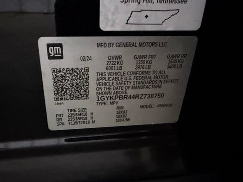 Used 2024 Cadillac XT6 Luxury w/ LPO, Floor Liner Package AWD/4WD image 91