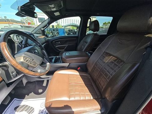 Used 2021 Nissan Titan Platinum Reserve w/ Moonroof Package AWD/4WD image 5