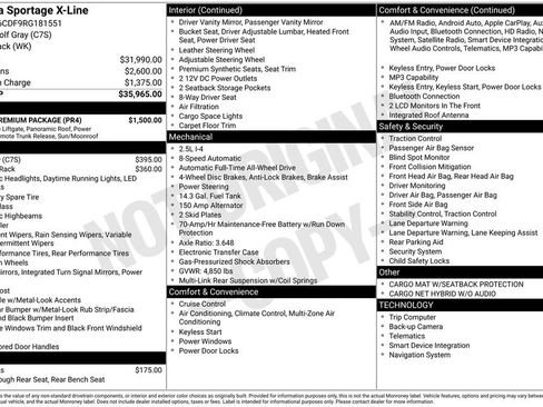 Used 2024 Kia Sportage X-Line w/ X-Line Premium Package image 2