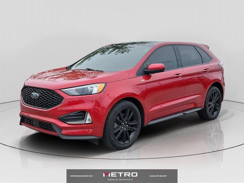 Used 2022 Ford Edge ST-Line w/ Class II Trailer Tow Package AWD/4WD image 1