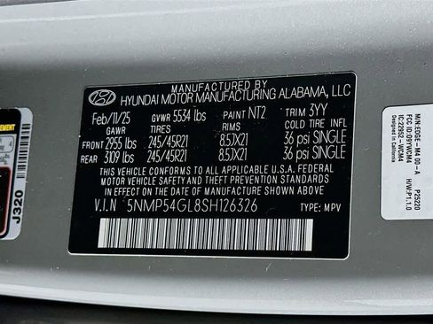 Used 2025 Hyundai Santa Fe Calligraphy FWD image 22