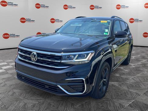Used 2021 Volkswagen Atlas SE AWD/4WD image 3