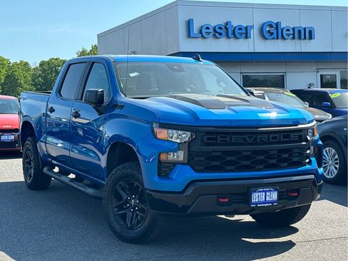 Certified 2023 Chevrolet Silverado 1500 Custom Trail Boss w/ LPO, Dark Essentials Package AWD/4WD image 29