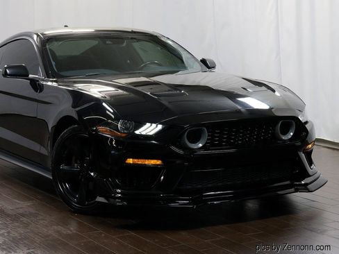 Used 2021 Ford Mustang Coupe w/ Black Accent Package RWD image 2