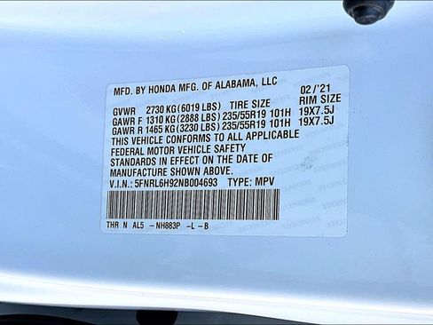 Used 2022 Honda Odyssey Elite image 16