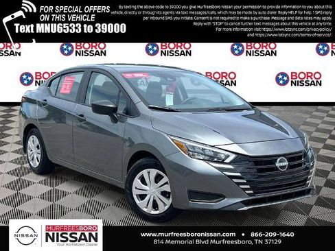 Certified 2025 Nissan Versa S w/ Trunk Package FWD image 1