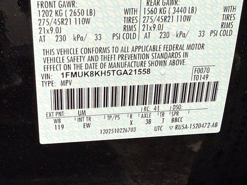 New 2026 Ford Explorer ST-Line w/ ST-Line Street Pack image 72