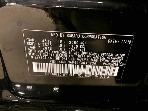 Used 2019 Subaru Legacy 2.5i Premium image 32