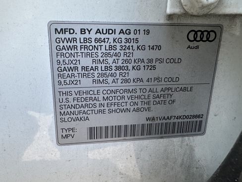 Used 2019 Audi Q7 3.0T Prestige AWD/4WD image 34
