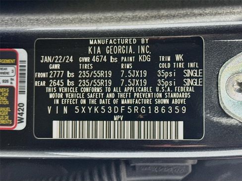 Certified 2024 Kia Sportage SX FWD image 34