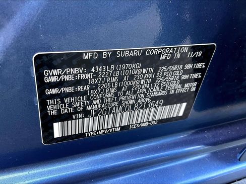 Used 2020 Subaru Crosstrek 2.0i Limited w/ Moonroof Package AWD/4WD image 34