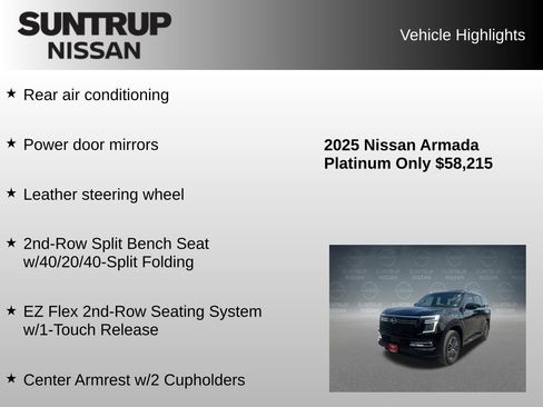 Used 2025 Nissan Armada Platinum AWD/4WD image 16