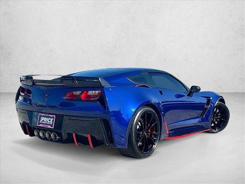 Used 2018 Chevrolet Corvette Grand Sport w/ Carbon Flash Badge Package image 2