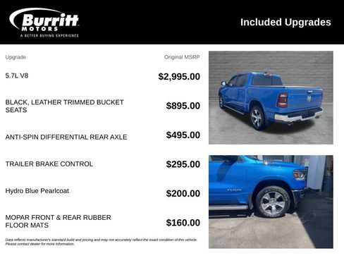 Used 2022 RAM 1500 Laramie AWD/4WD image 6