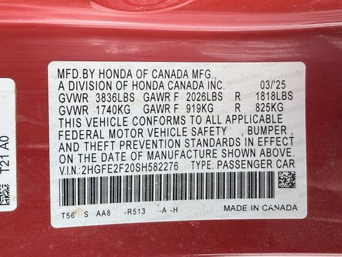 Used 2025 Honda Civic LX image 31