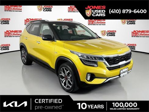 Certified 2022 Kia Seltos SX AWD/4WD image 1