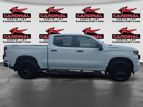 Used 2024 Chevrolet Silverado 1500 Custom w/ LPO, Dark Essentials Package AWD/4WD image 2