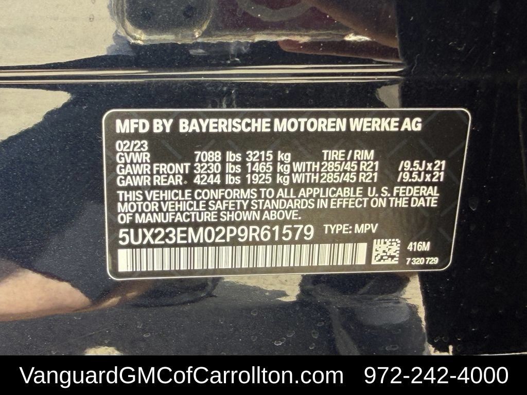 Used 2023 BMW X7 xDrive40i w/ M Sport Package AWD/4WD image 45