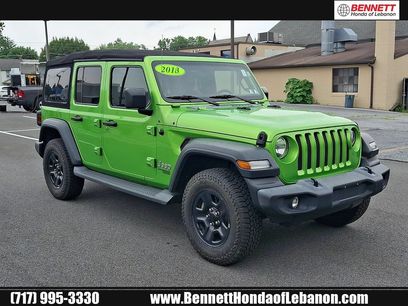Used 2018 Jeep Wrangler Unlimited Sport S