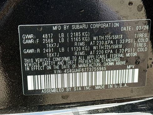 New 2026 Subaru Crosstrek 2.5i Sport AWD/4WD image 40