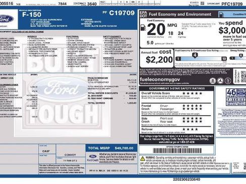 Certified 2023 Ford F150 XL w/ XL Chrome Appearance Package AWD/4WD image 9