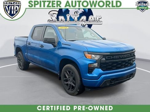 Certified 2023 Chevrolet Silverado 1500 Custom w/ LPO, Dark Essentials Package image 1