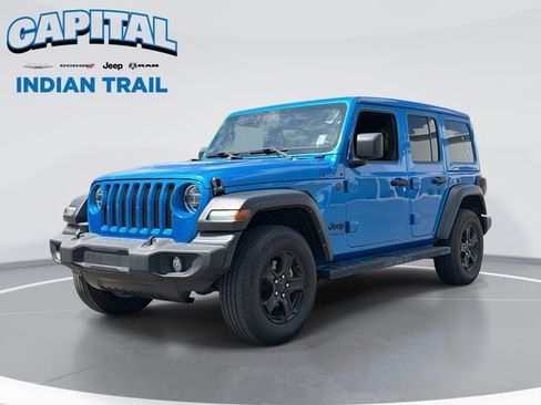 Used 2022 Jeep Wrangler Unlimited Sport w/ Sun And Sound Package image 1