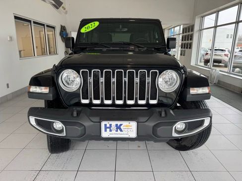Used 2021 Jeep Wrangler Unlimited Sahara w/ Uconnect 4C Nav & Sound Group image 2