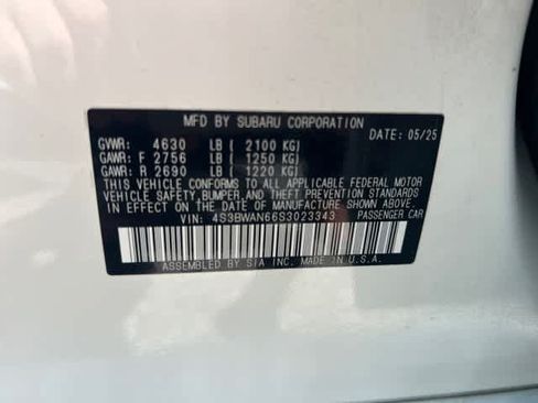 Used 2025 Subaru Legacy Limited AWD/4WD image 16