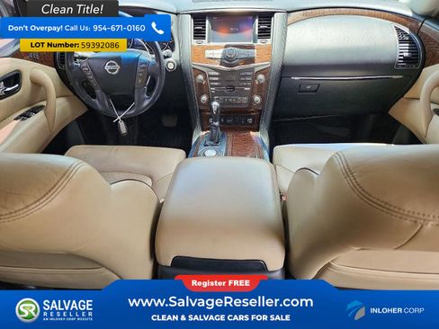 Used 2017 Nissan Armada Platinum w/ Captain Seat Package RWD image 11