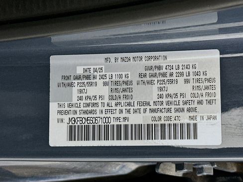 Used 2025 MAZDA CX-5 Carbon Edition AWD/4WD image 12