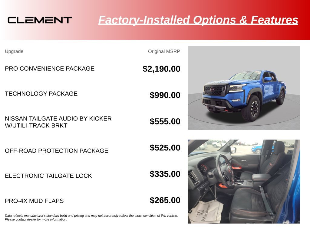 Used 2024 Nissan Frontier PRO-4X w/ Pro Convenience Package AWD/4WD image 8