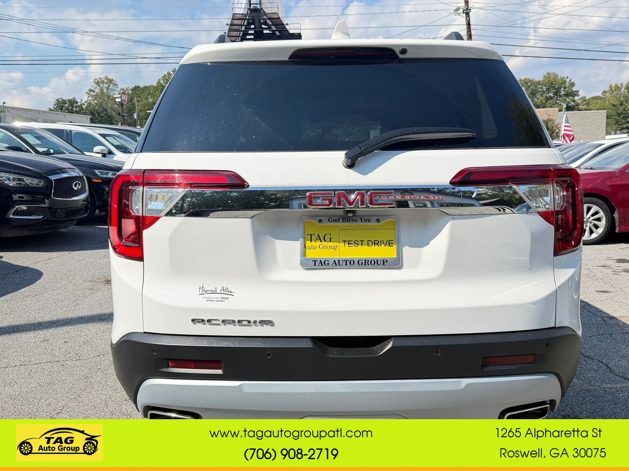 Used 2020 GMC Acadia SLT w/ Driver Alert Package II FWD image 5