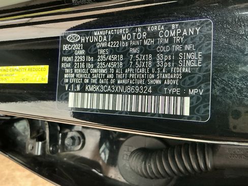 Used 2022 Hyundai Kona N Line w/ Tech Package AWD/4WD image 24