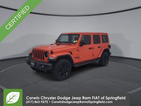 Used 2023 Jeep Wrangler Unlimited Sahara AWD/4WD image 12