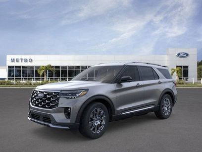 New 2026 Ford Explorer Platinum