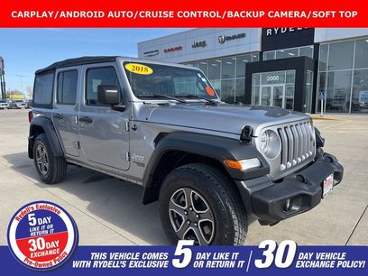Certified 2018 Jeep Wrangler Unlimited Sport S