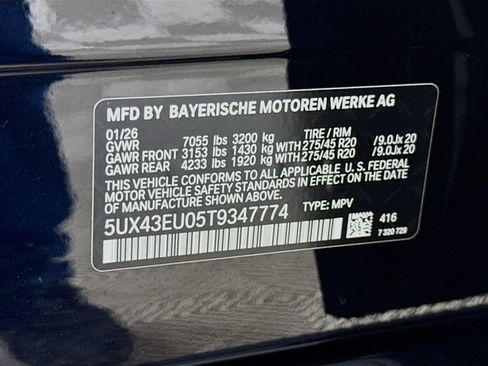 New 2026 BMW X5 xDrive50e w/ M Sport Package AWD/4WD image 34
