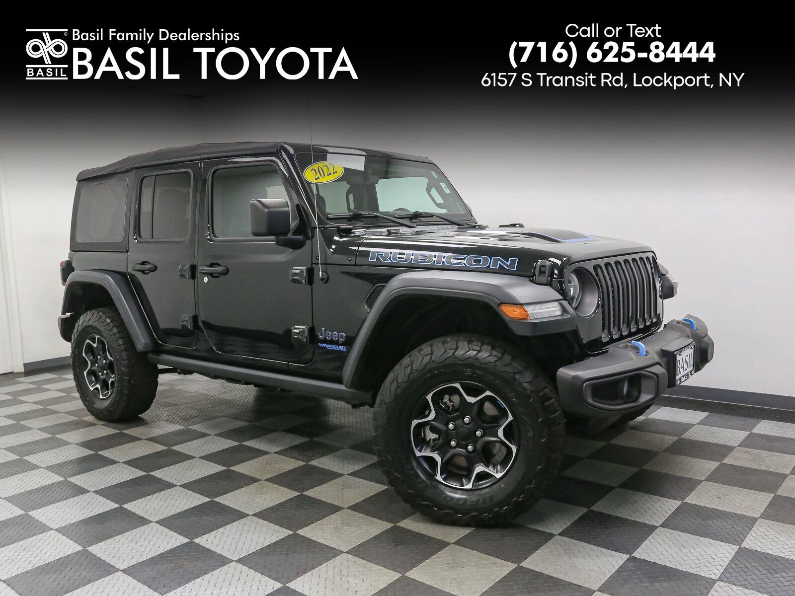 Used 2022 Jeep Wrangler Unlimited Rubicon 4xe w/ Cold Weather Group AWD/4WD image 1