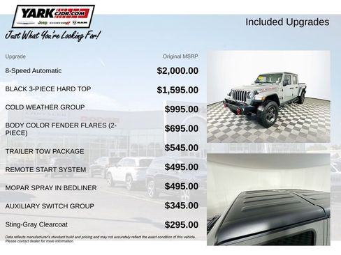 Certified 2021 Jeep Gladiator Rubicon w/ Cold Weather Group image 5